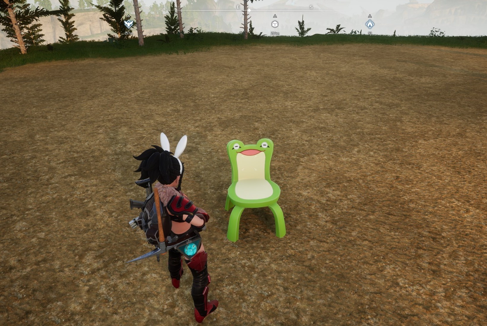 Animal Crossing’s infamous froggy chair is in Palworld